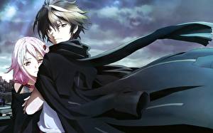 Fotos Guilty Crown Kerl Anime Mädchens