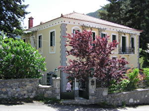 Images Houses Greece  Cities