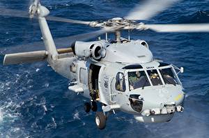 Papel de Parede Desktop Helicópteros S-70B-2, Seahawk
