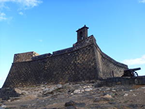 Hintergrundbilder Spanien Festung