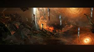 Hintergrundbilder Technik Fantasy Schiffe Fantasy Kosmos