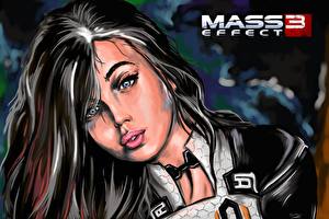 Wallpaper Mass Effect Mass Effect 3 Games Girls