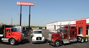 Bureaubladachtergronden Vrachtwagens Kenworth