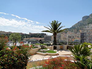 Bureaubladachtergronden Monaco  Steden