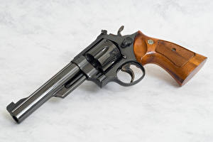 Bilder Pistole Revolver Smith & Wesson