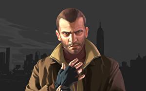 Bakgrundsbilder på skrivbordet Grand Theft Auto GTA 4 dataspel