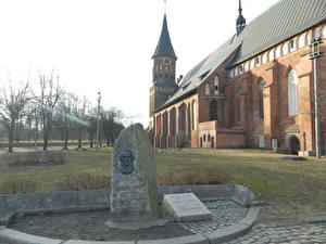 Hintergrundbilder Denkmal Kaliningrad  Städte