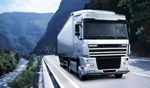 Bureaubladachtergronden Vrachtwagens DAF Trucks Auto