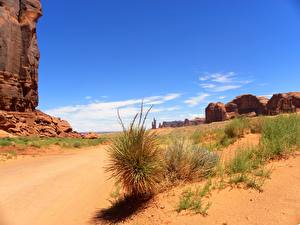 Bureaubladachtergronden Woestijn Natuur