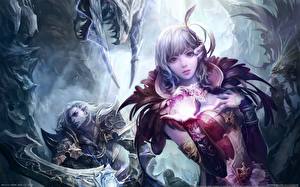 Wallpapers Aion: Tower of Eternity Fantasy Girls