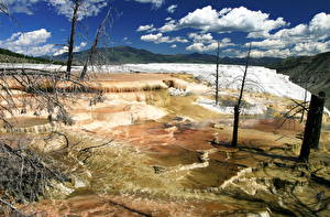 Fonds d'écran Parcs USA Yellowstone Wyoming Nature