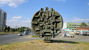 Bakgrundsbilder på skrivbordet Monument Volgograd  Städer