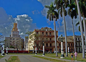 Bakgrundsbilder på skrivbordet Kuba stad