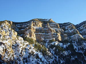 Bakgrundsbilder på skrivbordet Park Kanjon Rocky Mountain National Park .Glenwood Canyon.USA Colorado Natur