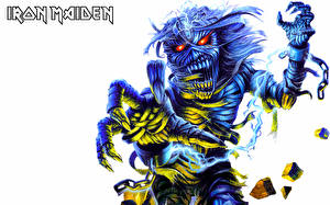 Bureaubladachtergronden Iron Maiden Muziek