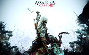 Bakgrundsbilder på skrivbordet Assassin's Creed Assassin's Creed 3 spel