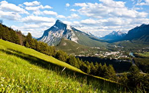 Sfondi desktop Parco Montagne Canada Banff Natura