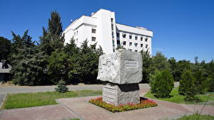 Bakgrundsbilder på skrivbordet Monument Volgograd  Städer