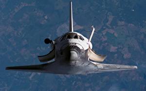 Tapety na pulpit Statki Space shuttle Atlantis, Nasa Przestrzeń_kosmiczna