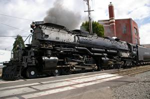 Fonds d'écran Train Rétro style Locomotive