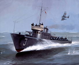 Фото Рисованные Корабли Армия