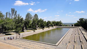 Bakgrunnsbilder Monument Volgograd  en by