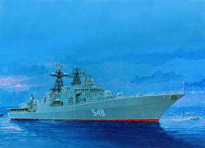 Pictures Painting Art Ships  Army