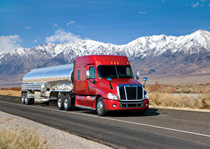 Hintergrundbilder Lastkraftwagen Freightliner Trucks auto