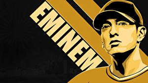 Bureaubladachtergronden Eminem Beroemdheden