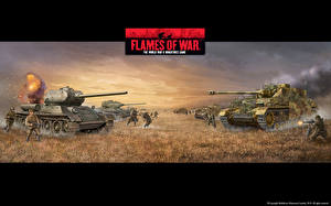 Image Flames of War Tank