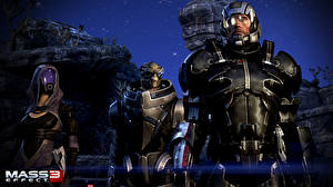 Bakgrundsbilder på skrivbordet Mass Effect Mass Effect 3 dataspel