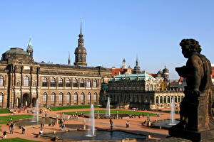 Обои Известные строения Германия Дрезден Zwinger palace Города