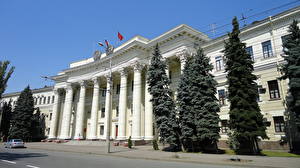 Bureaubladachtergronden Rusland Wolgograd  Steden