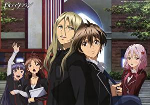 Pictures Guilty Crown Guy Anime Girls