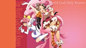 Wallpaper The world god only knows Girls