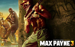 Bakgrundsbilder på skrivbordet Max Payne Max Payne 3  Datorspel