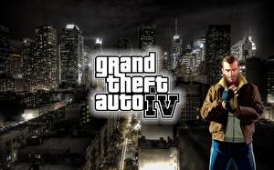 Wallpaper Grand Theft Auto GTA 4 vdeo game