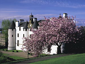 Fonds d'écran Château fort Écosse DUDHOPE CASTLE Villes