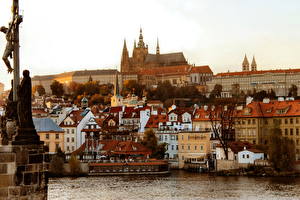 Bakgrundsbilder på skrivbordet Tjeckien Prag