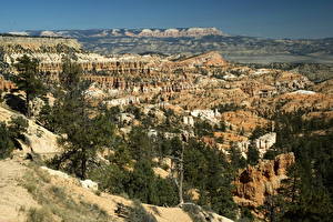 Bakgrundsbilder på skrivbordet Parker Kanjoner Bryce Canyon National Park [USA, Utah] Natur