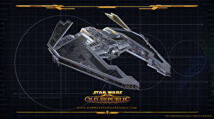 Papel de Parede Desktop Star Wars Star Wars The Old Republic Fury Class Interceptor