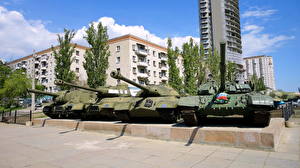 Bureaubladachtergronden Tanks T-72  Militair