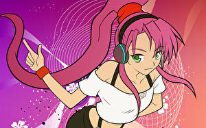 Bakgrundsbilder på skrivbordet Basquash! Anime Unga_kvinnor