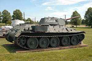 Papel de Parede Desktop Tanques T-34 T-34/76