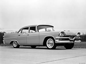 Bureaubladachtergronden Dodge Sedan Royal Sedan 1957 automobiel