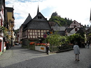 Pictures Germany Bacharach Cities