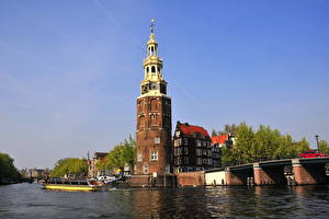 Bureaubladachtergronden Nederland Amsterdam