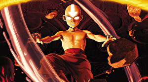 Bureaubladachtergronden Avatar: De Legende van Aang Jonge man