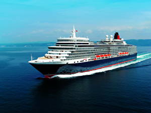 Fonds d'écran Navires Navire de croisière cruise ship Queen Elizabeth