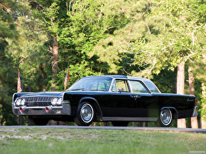 Fonds d'écran Lincoln Continental Bubbletop Kennedy Limousine 1962 Voitures